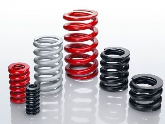Compression springs — assorted sizes and finishes