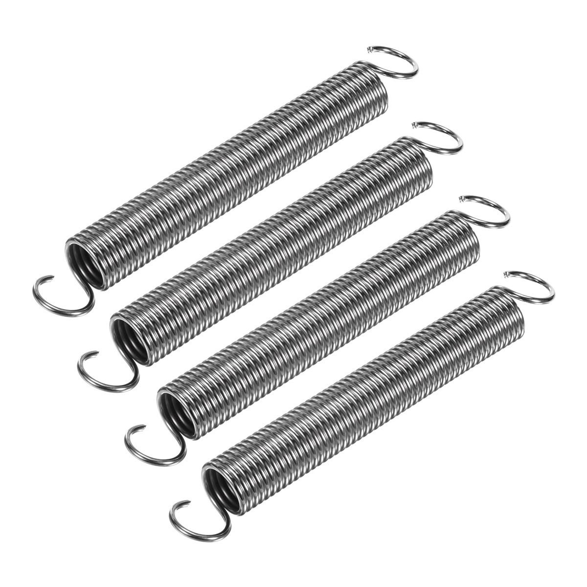 Tension springs with hook ends — set